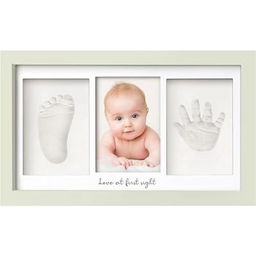 Baby Hand and Footprint Clay Kit, Frame (Sage)