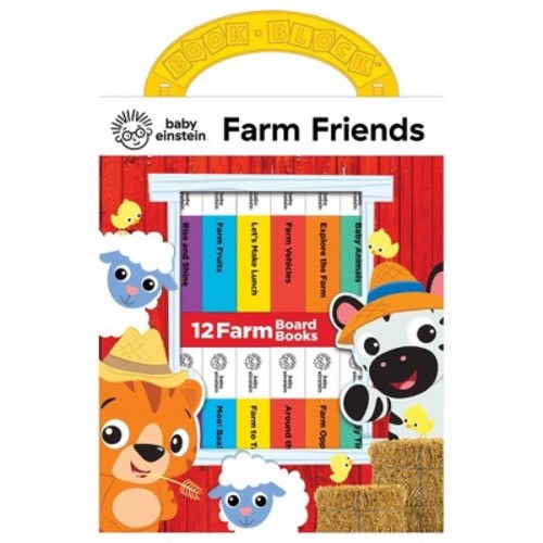 Baby Einstein Farm Animals My First Library 12 Book Set