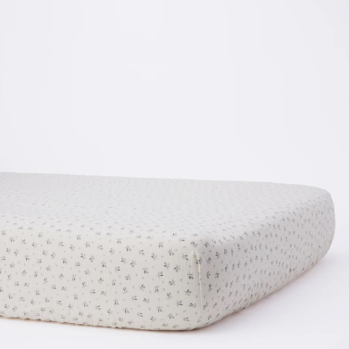 Woven Crib Sheet || Bluebell – Quincy Mae