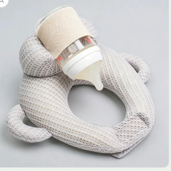 Baby Bottle Feeding Holder Value Edition | Velcro Mesh Bottle Prop for Twins 3M+ – Baby Sleep Better