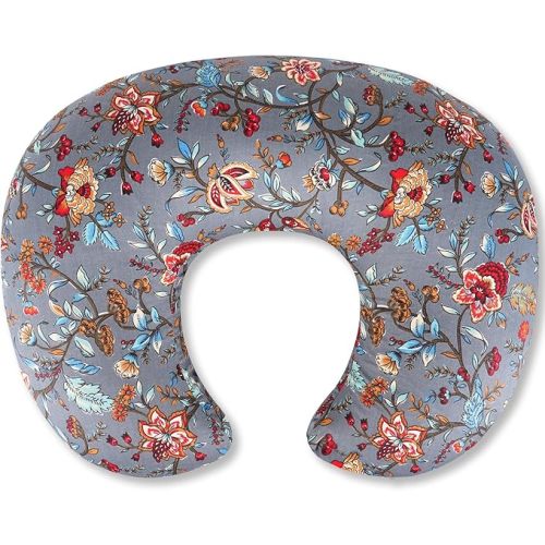 x-vesolje Nursing Pillow, Breastfeeding Pillow with Removable Cover, Ergonomic Breast Feeding Pillow, Baby Feeding Support Pillow for Mom Easier Breastfeeding- Original Size/Whale