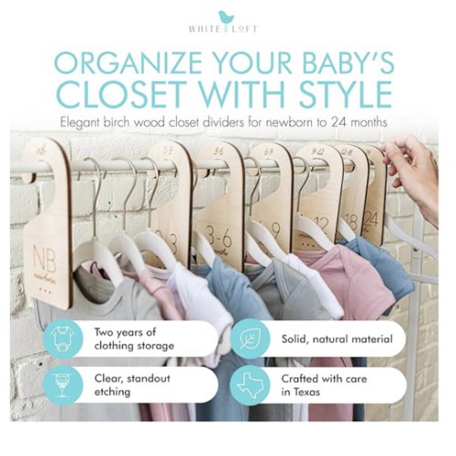 Amazon.com: White Loft: Closet Dividers