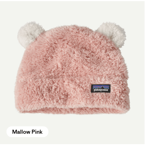 Patagonia Baby Furry Friends Fleece Hat - Mallow Pink