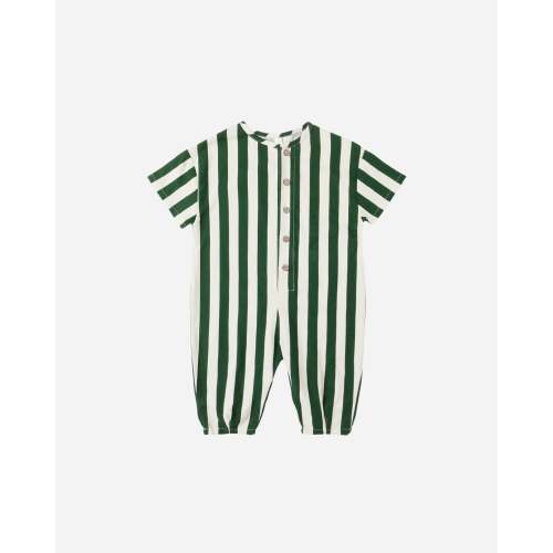 Hayes Jumpsuit || Green Stripe – Rylee + Cru