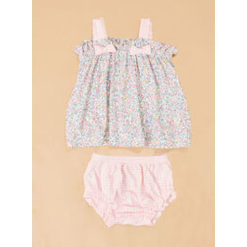 Liz Garden Top & Bloomer Set