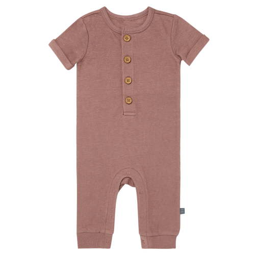 Modern Moments by Gerber Baby Boy Short Sleeve Slouch Romper, Sizes 0/3 Months - 24 Months