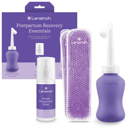 Lansinoh Postpartum Essentials Recovery Bundle, Postpartum Care Kit
