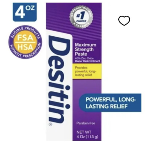 desitin diaper rash cream