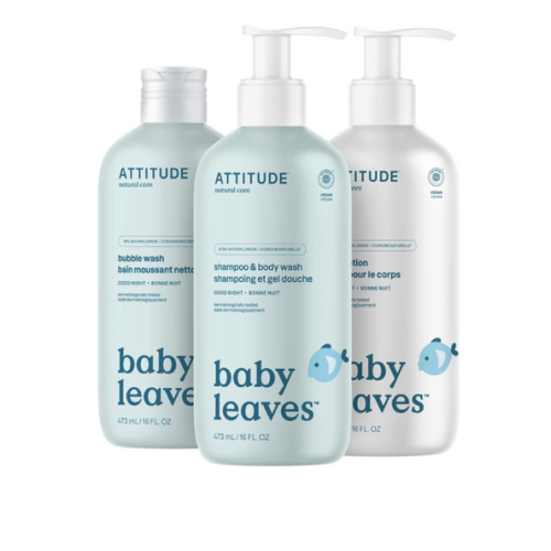 Set With No Toxic Baby Shampoo And Body Care | ATTITUDE