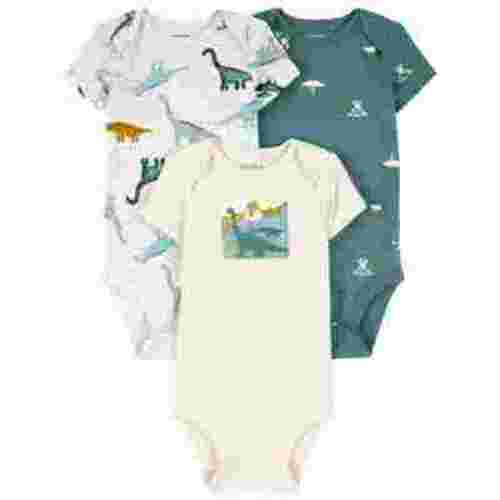 Carter's Child of Mine Baby Boy Bodysuit, 3-Pack, Sizes Preemie-18 Months