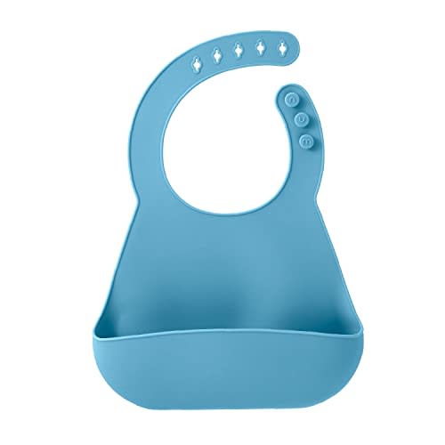 NumNum Silicone Bib for Babies & Toddlers | Waterproof, Soft, BPA Free 100% Food Grade Silicone