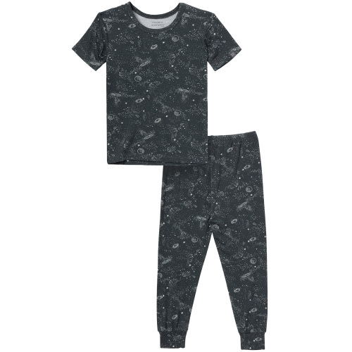 Modern Moments by Gerber Toddler Neutral Super Soft Tight Fitting Pajama Set, 2-Piece, Sizes 12 Months - 5T