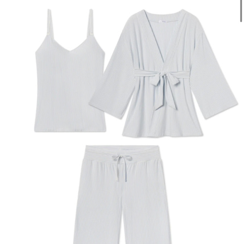 LAKE - Maternity Kimono Bundle (Color: Fog, Size: M)