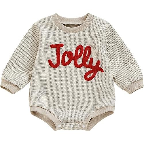BemeyourBBs Newborn Baby Boy Girl Fall Winter Clothes Long Sleeve Bubble Sweatshirt Romper Cute Infant One Piece Outfit