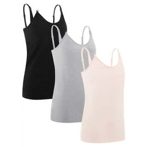 Under Control Maternity Camisole, 3 Pack