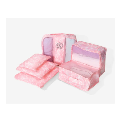 Monogrammed Youth Packing Bag Set