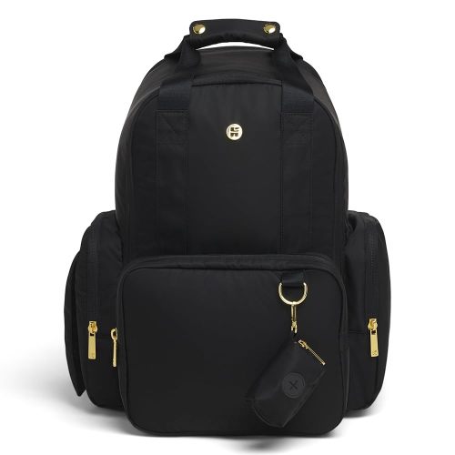 Huggies Signature Hug Pack Diaper Backpack, Black, O/S