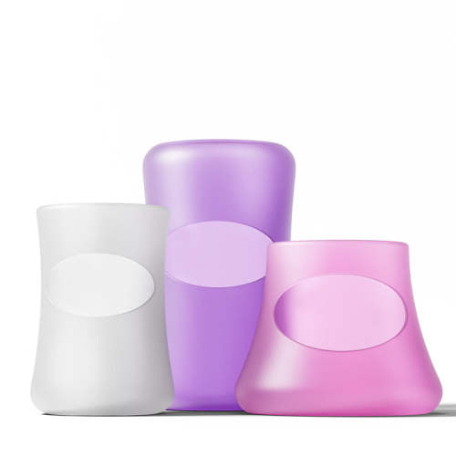 mōmi silicone glass bottle sleeve