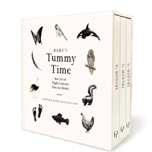 Baby's Tummy Time Book Box Set