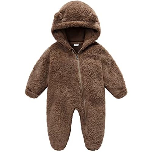 Baby Boy Girl Snowsuit Winter Warm Clothes Coat Infant Jumpsuit Toddler Outfit