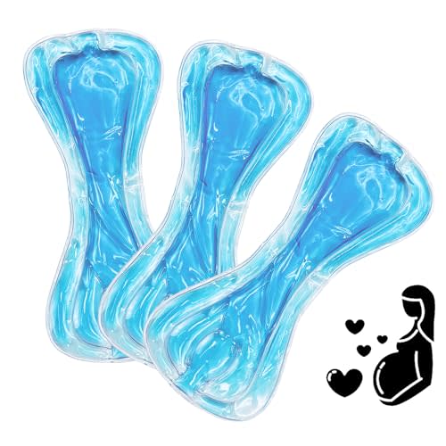 3PCS Reusable Perineal Cooling Pad, Hemorrhoid and Perineal Ice Packs, Postpartum and Hemorrhoid Pain Relief, Hot & Cold Packs for Women After Pregnancy and Delivery