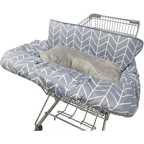 Shopping Cart Covers for Baby, Seat positioner High Chair Cover, Machine Washable for Infant, Toddler, Boy or Girl