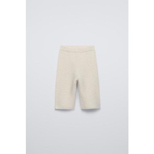 STRUCTURED KNIT PANTS - Light beige | ZARA, 9-12m