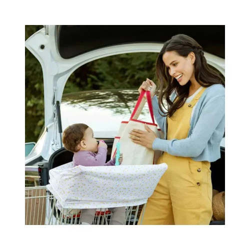 Munchkin - Antimicrobial 5-In-1 Cover - Quiet Skies
