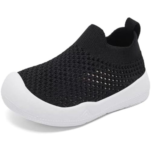 Eashi Baby Boy Girl Non-Skid Indoor Infant Walking Shoes Breathable Warm Elastic Sock Shoes with Memory Sole Protect Toes Outdoor Sneakers