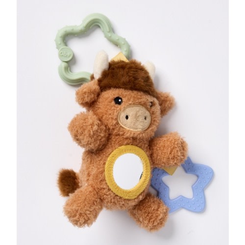 Oscar & Florri Highland Cow Pram Toy