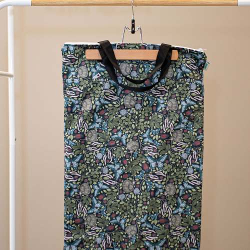 Basics Large Zipper Hanging Wet Bag, Laundry Bag with Handles