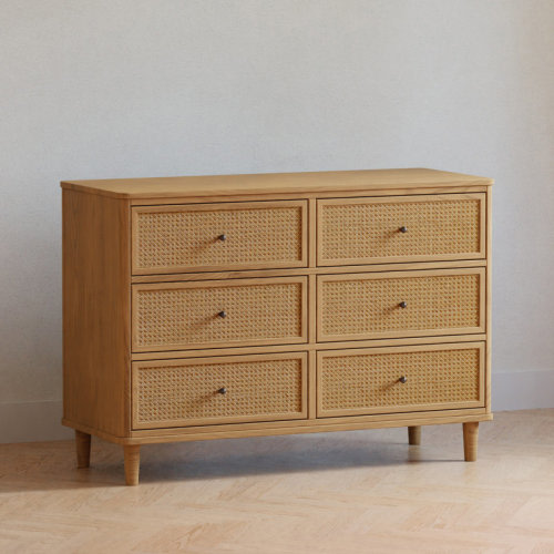Namesake Marin with Cane 6 Drawer Dresser | Perigold