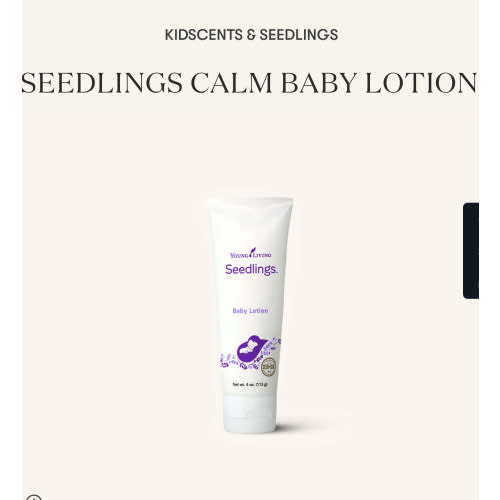 Seedlings Calm Baby Lotion