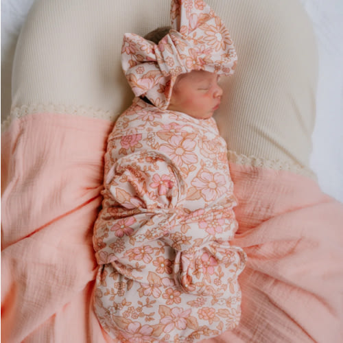 Swaddle Set | Blossom – Little and Fern