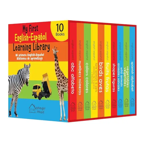My First English - Español Learning Library (Mi Primera English - Español Learning Library): Boxset of 10 English - Spanish Board Books (Spanish Edition)