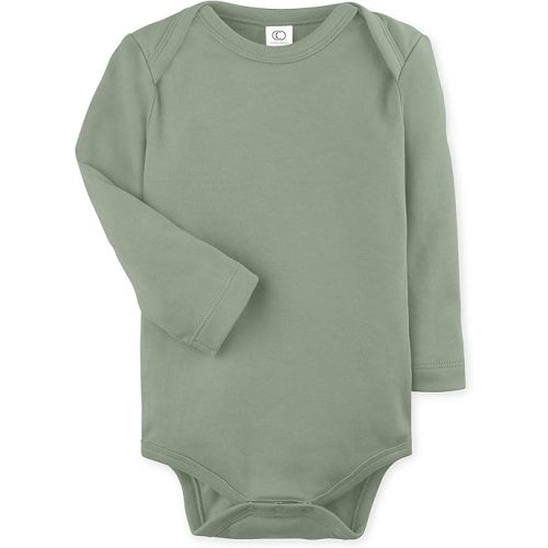 Colored Organics - Organic Cotton Baby Bodysuit - Long Sleeve Infant One Piece