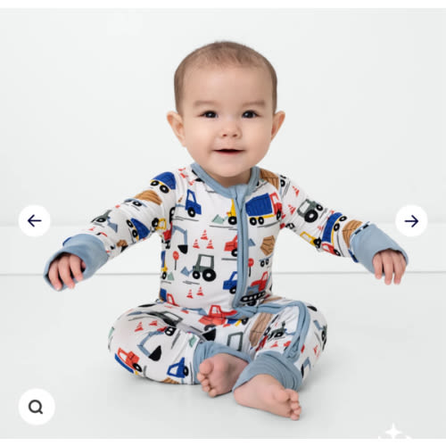 Construction Zippy - Little Sleepies