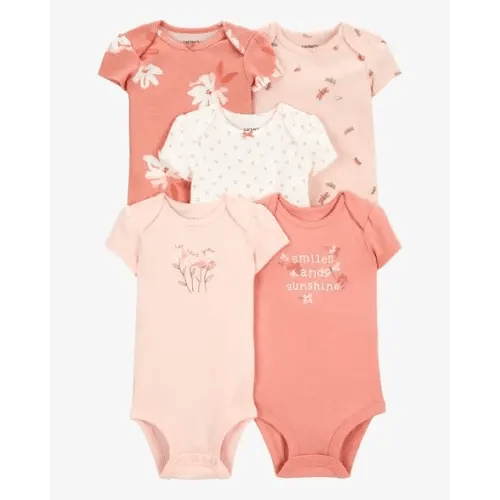 Baby 5-Pack Short-Sleeve Original Bodysuits - Carter's | Carter's