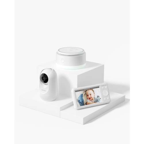 Baby Care Bundle: Portable Baby Sound Machine and One Baby Monitor