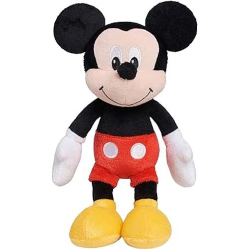 Disney Junior Mickey Mouse Bean Plush Mickey Mouse Stuffed Animal, Officially Licensed Kids Toys for Ages 2 Up by Just Play