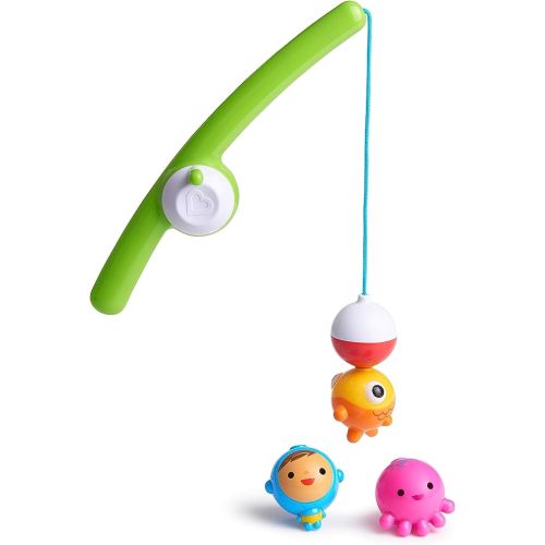 Munchkin® Fishin'™ Magnetic Baby and Toddler Bath Toy, 4pc Set