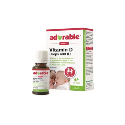 Wampole Adorable Vitamin D Drops