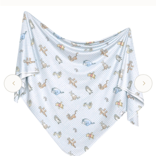 Knit Swaddle Blanket - Winnie the Pooh and Friends – Copper Pearl