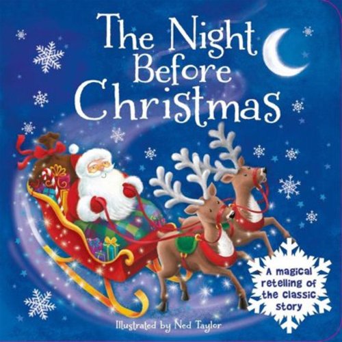 The Night Before Christmas : Padded Board Book (Board book)