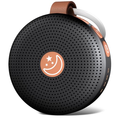 Portable Sound Machine White Noise Machine with 30 Soothing Sounds for Baby Kids Adults Sleeping 32 Volume Levels Rechargeable Brown Noise Sleep Machine for Office Privacy Travel Sound Therapy