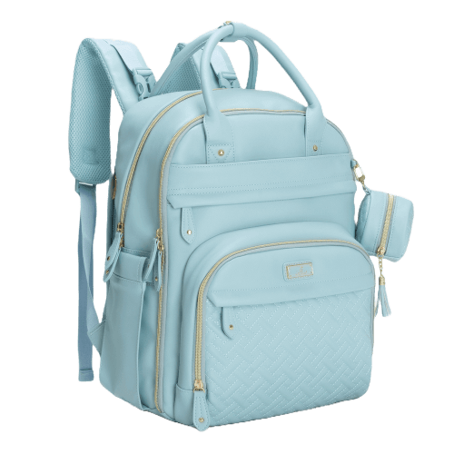 BabbleRoo Vegan Leather Diaper Backpack