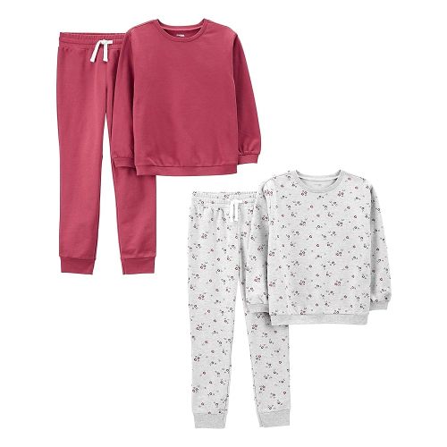 Simple Joys by Carter's girls 4-piece Playwear Set