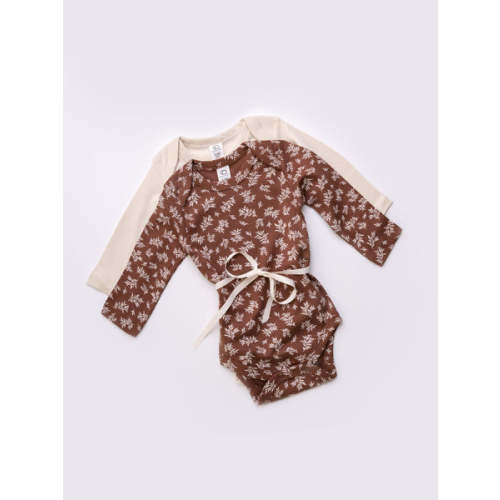 2-Pack Long Sleeve Bodysuit Bundle (0-3)