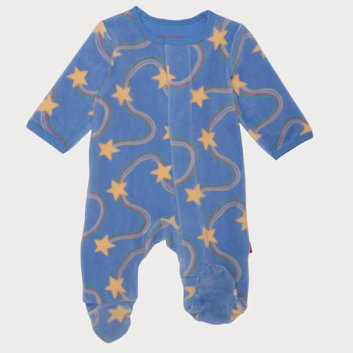 starry nights velour magnetic parent favorite footie – Magnetic Me