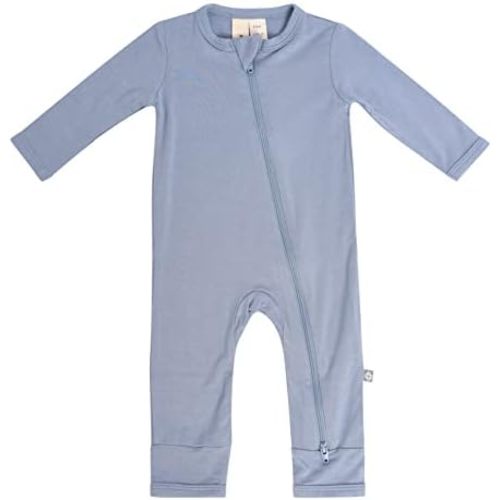 KYTE BABY Unisex Rayon Made From Bamboo Zippered Rompers 0-24 Months